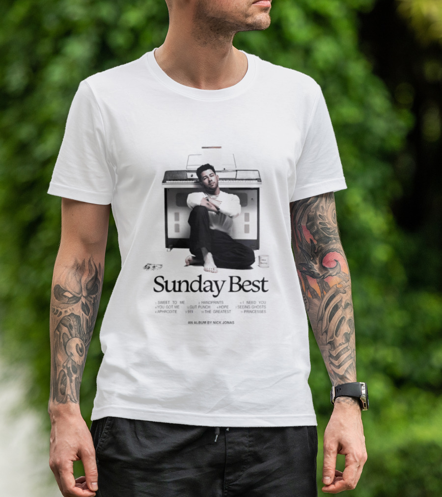 Sunday Best Nick Jonas Tracklist T-Shirt
