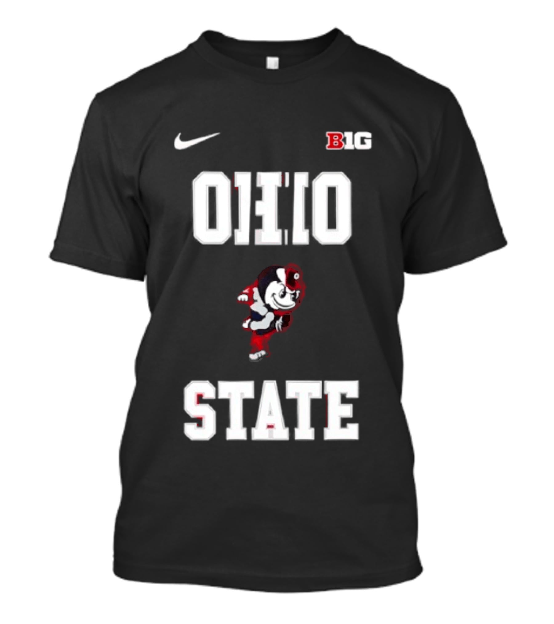 Ohio State Buckeyes Mascot Nike Big Ten 2026 Jim Jackson T-Shirt