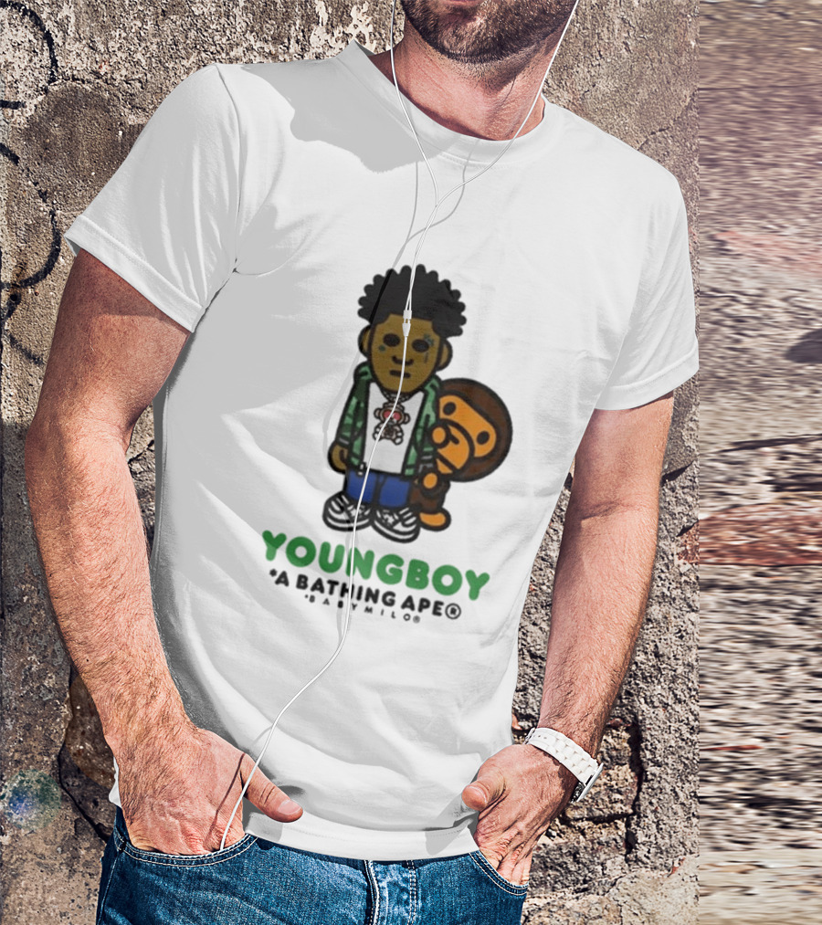 Youngboy A Bathing Ape Baby Milo T-Shirt