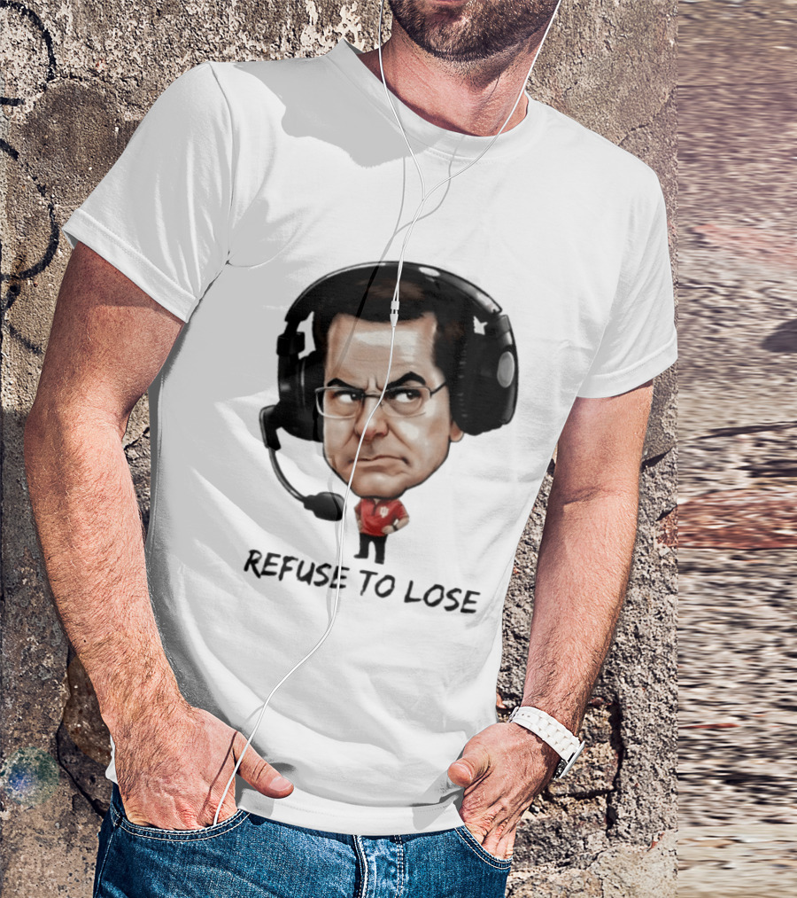 Curt Cignetti Refuse To Lose Indiana Football Coach Headset T-Shirt