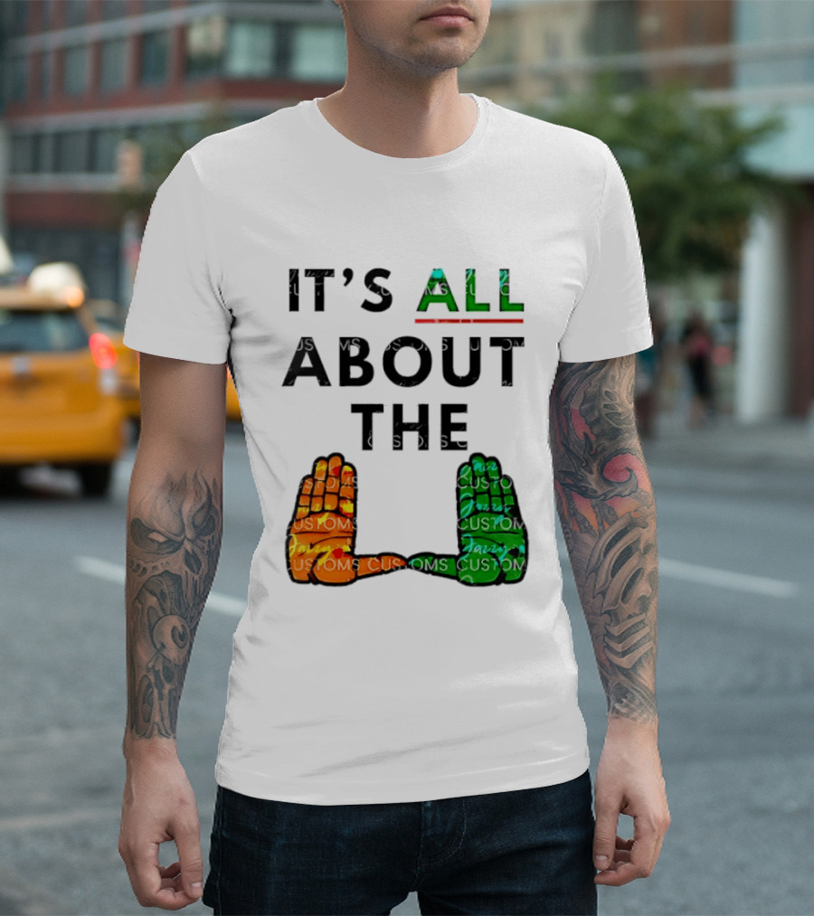 It's All About The U Miami Hurricanes Hand Gesture T-Shirt