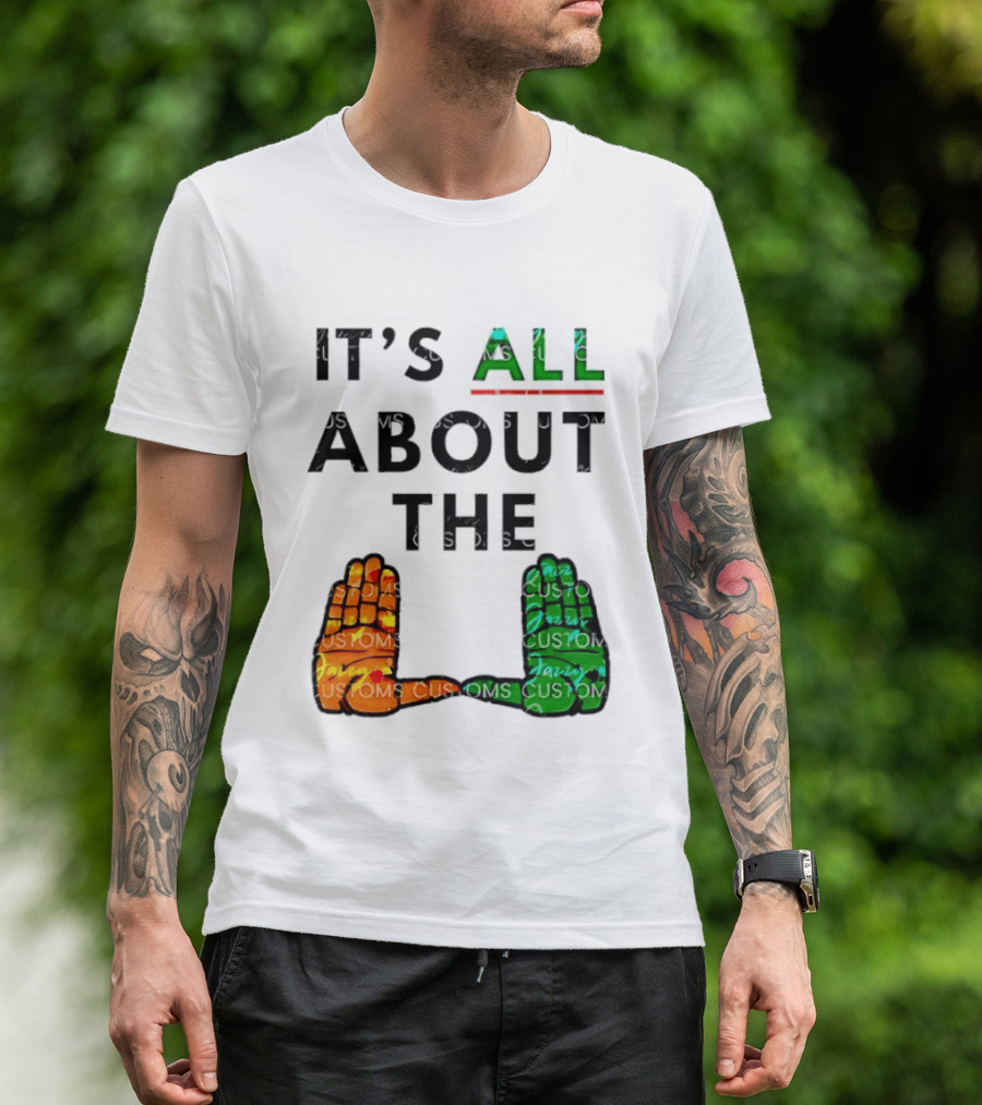 It's All About The U Miami Hurricanes Hand Gesture T-Shirt