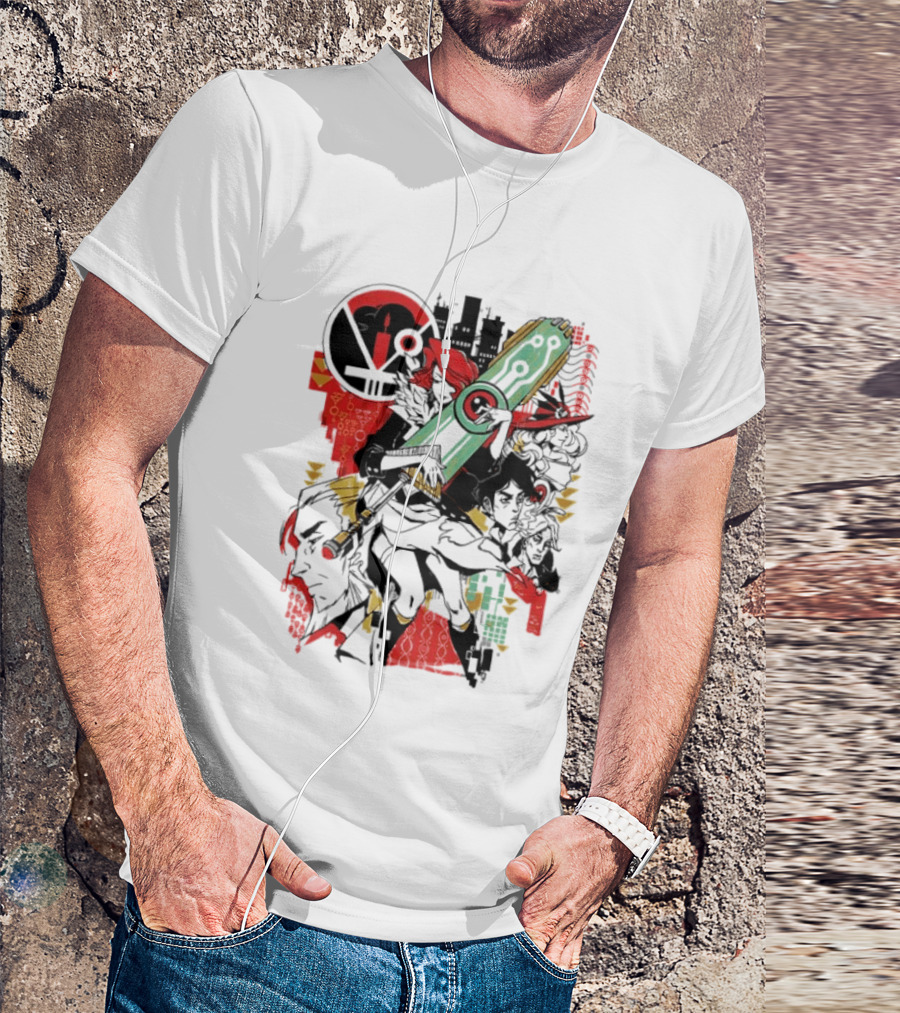 Transistor 10th Anniversary Red And Jaunt Feature T-Shirt