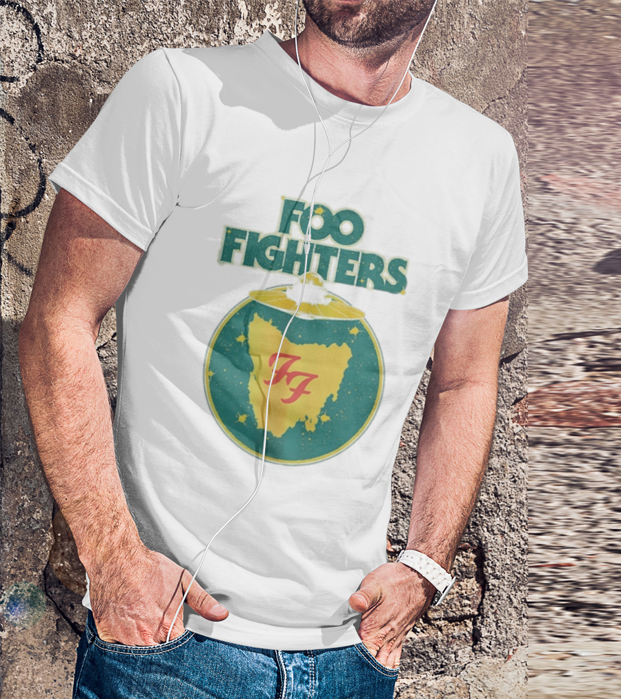 Foo Fighters Australia Tasmania 2026 Utas Stadium January 24 UFO Australia T-Shirt