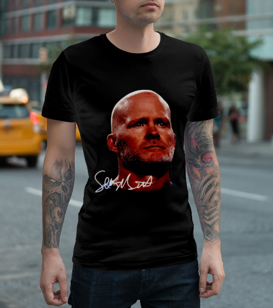 Sean McDermott Oversized Heavyweight Face Signature T-Shirt