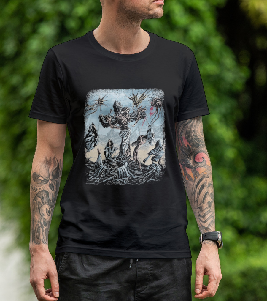 Edge Of Sanity Jesus Cries Album Cover T-Shirt