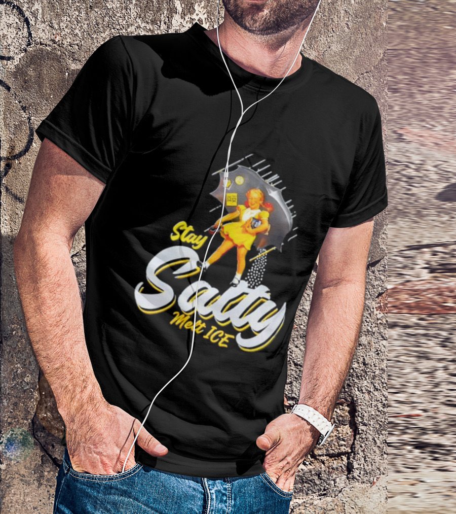 Stay Salty Melt Ice Umbrella Girl T-Shirt