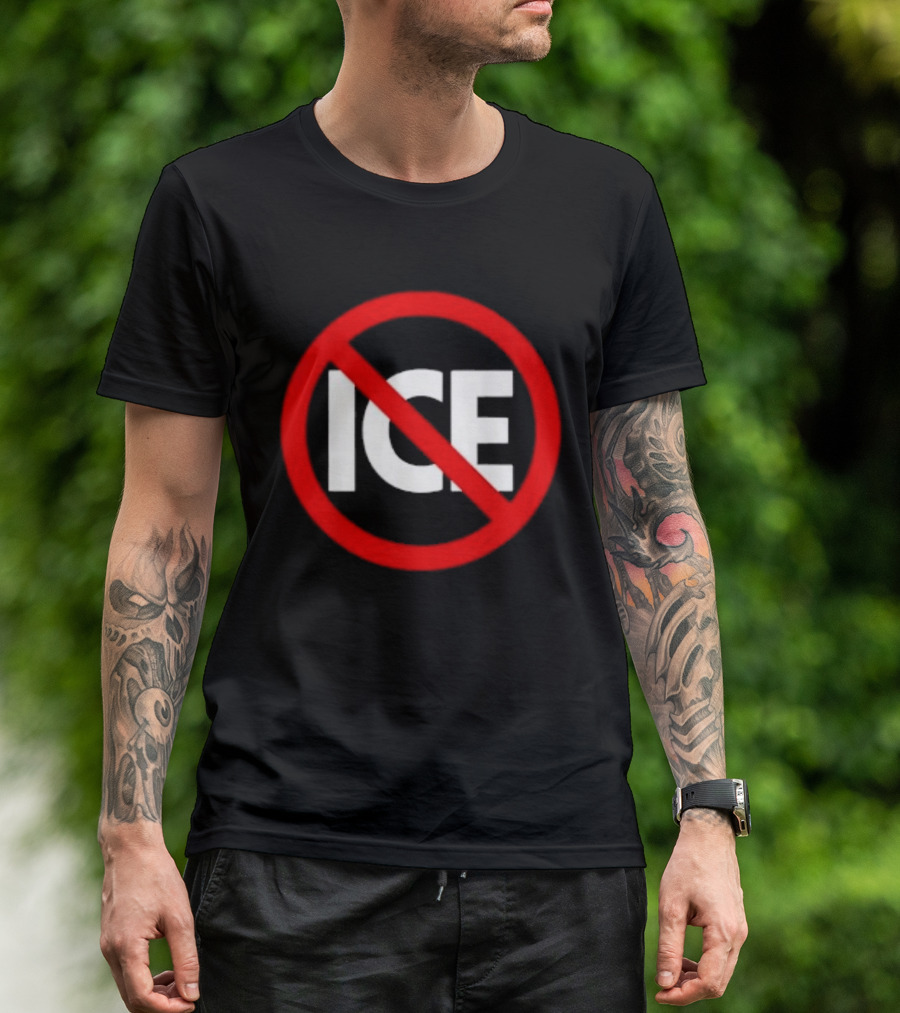 Trending No ICE Symbol Stop ICE Out T-Shirt