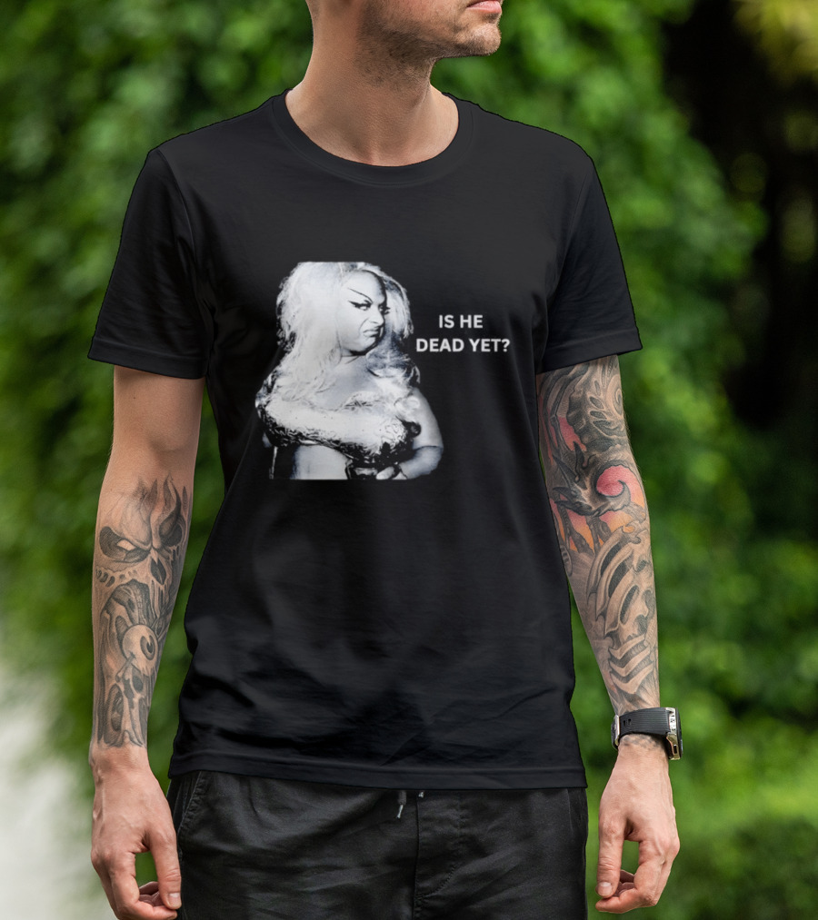 Is He Dead Yet Subtle FDT Protest T-Shirt