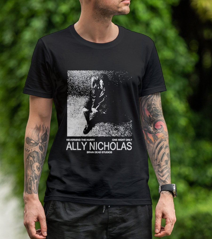 Ally Nicholas Slipknotshorty Unmasked The Expert Brown Group Records T-Shirt
