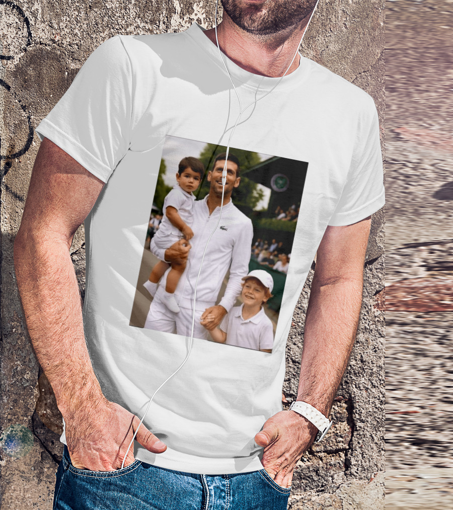 Djokovic Alcaraz And Jannik Kid Australian Open T-Shirt