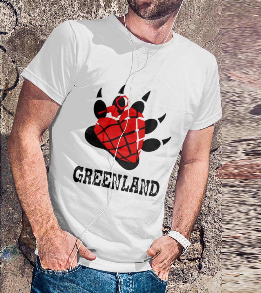 Greenland Green Day Heart And Claws T-Shirt
