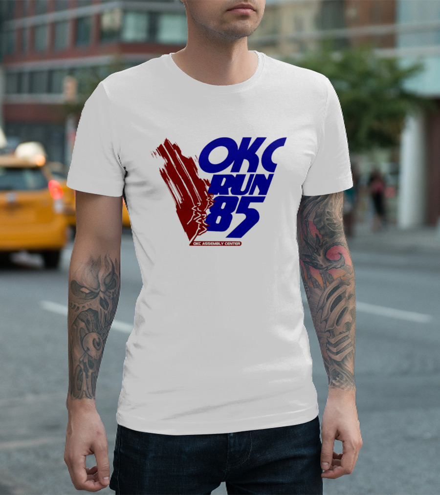 OKC Run 85 OKC Assembly Center Racing Event T-Shirt
