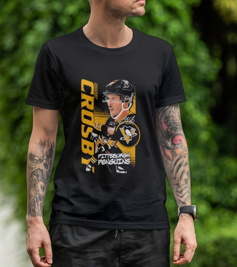Pittsburgh Penguins Crosby Playmaker Hockey Legend T-Shirt