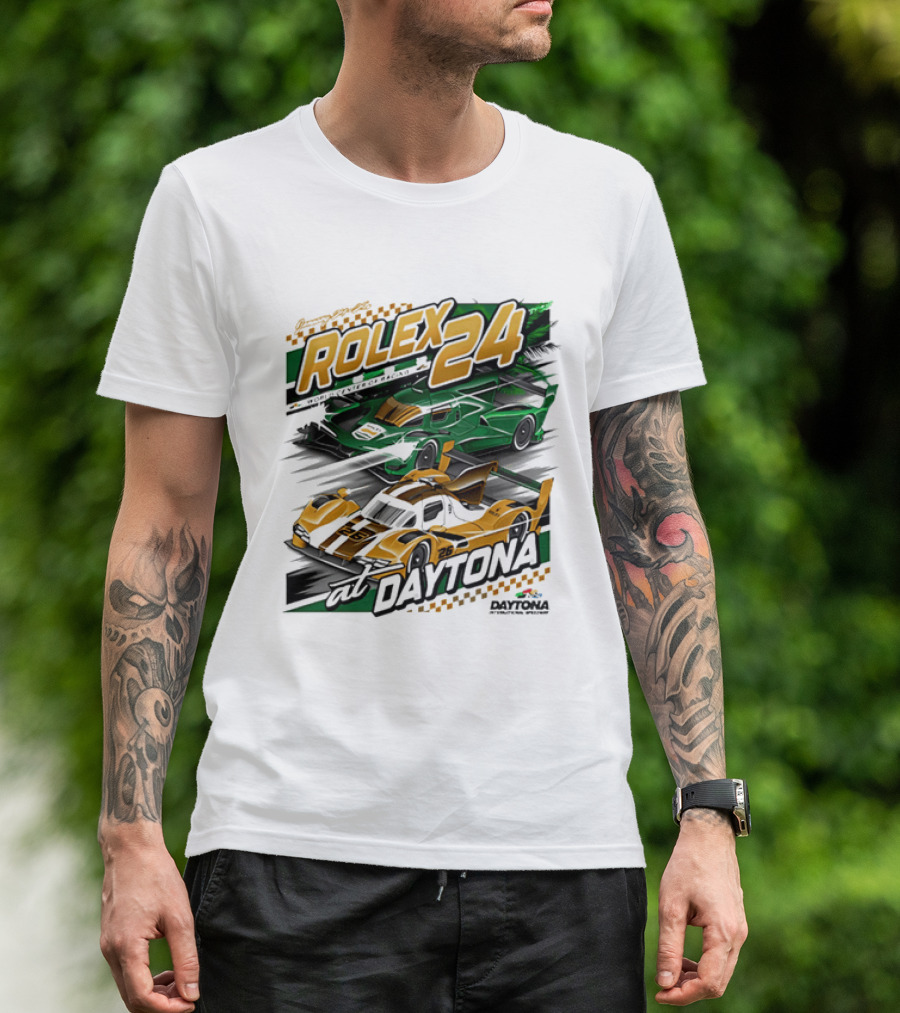 Rolex 24 At Daytona 2026 Racing Event Cars T-Shirt