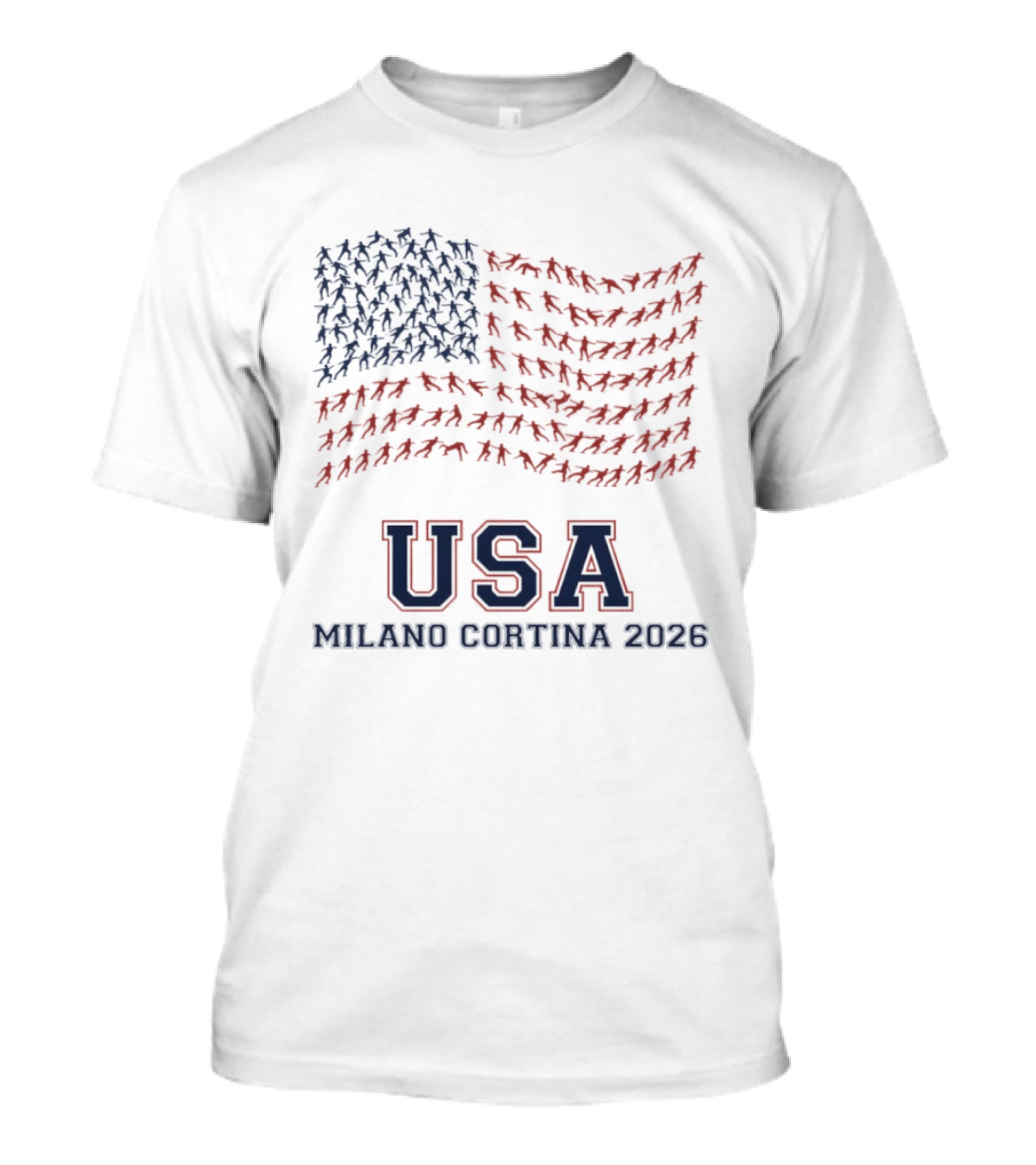 USA Winter Olympics Milano Cortina 2026 Team Spirit T-Shirt
