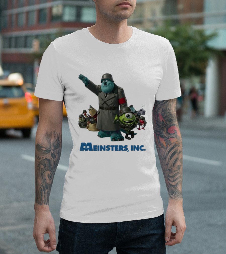 Meinsters Inc Monsters Inc Mashup T-Shirt