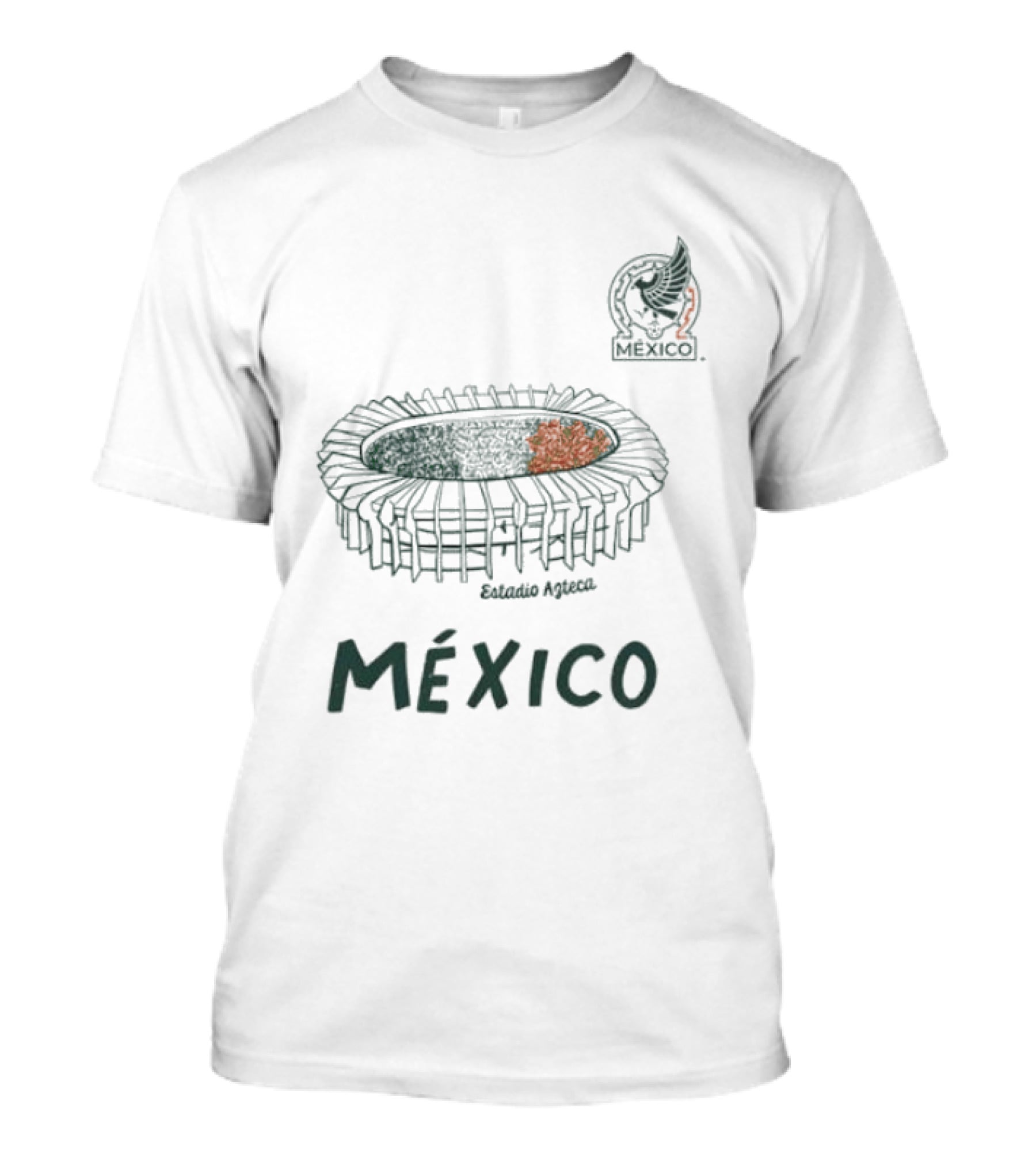 México National Team Azteca Stadium Vive La Fete T-Shirt