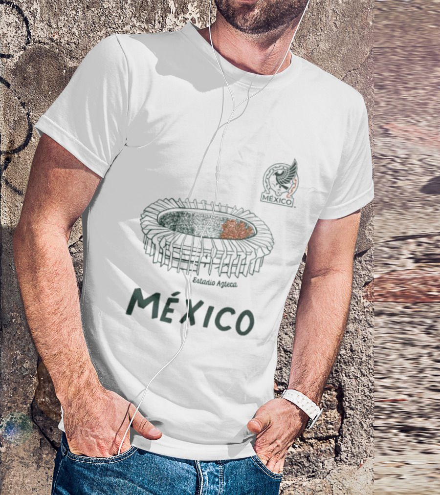 México National Team Azteca Stadium Vive La Fete T-Shirt