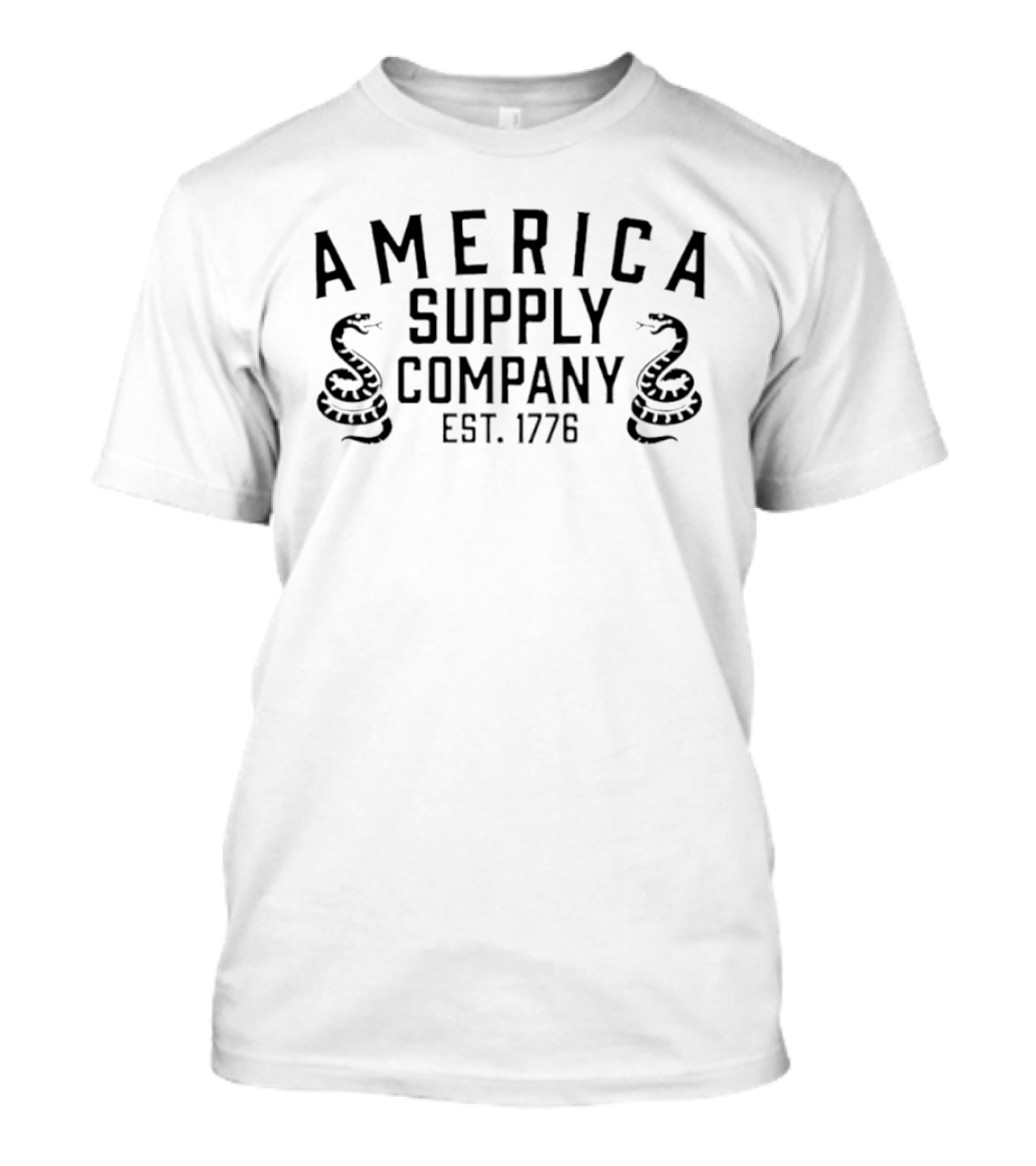 America Supply Company Est 1776 Snake T-Shirt