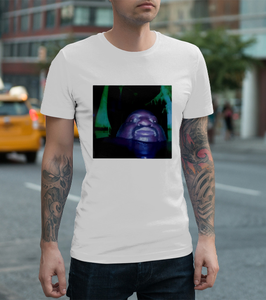Shaquille O'Neal Meme Head Emerging From Swamp T-Shirt