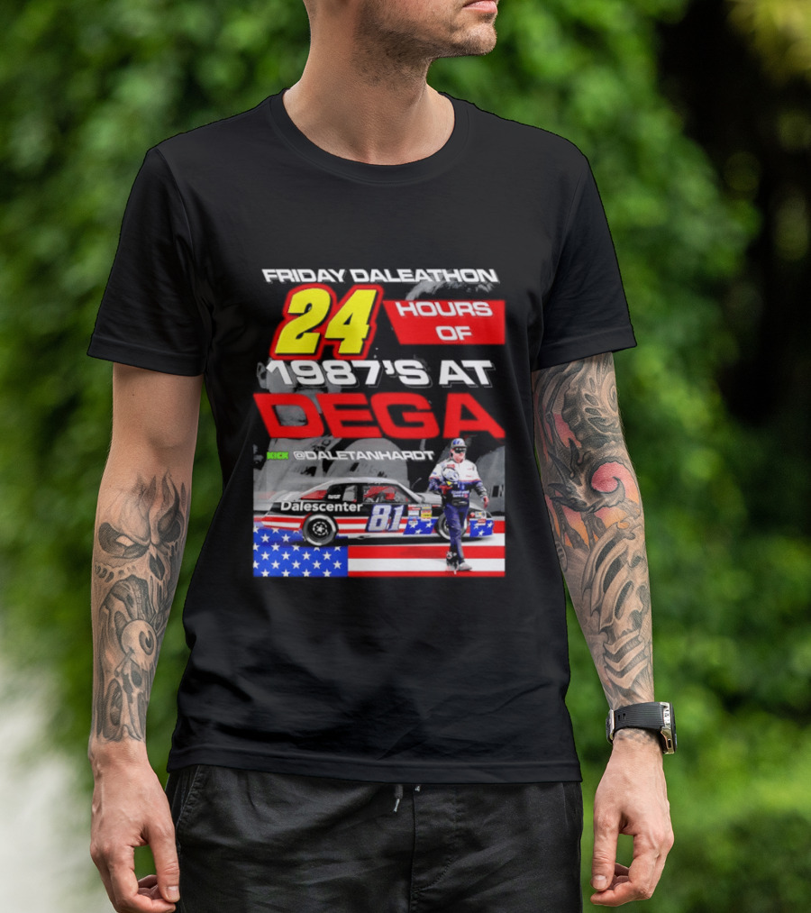 Friday Daleathon 24 Hours Of 1987's Race At Dega @DaleTanhardt 81 T-Shirt
