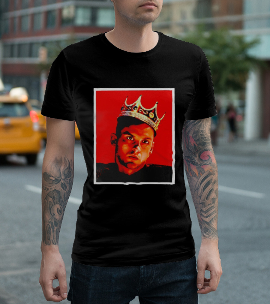 Ilya Sorokin King New York Islanders Bold Red Crown T-Shirt