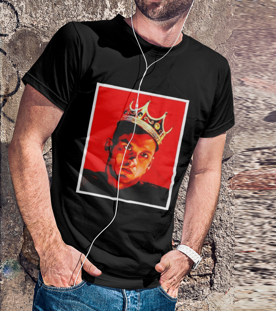 Ilya Sorokin King New York Islanders Bold Red Crown T-Shirt