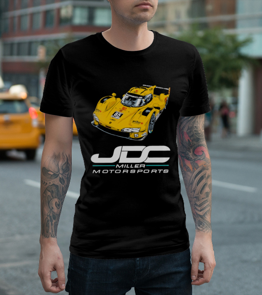 JDC Miller Motorsports Racing Car T-Shirt