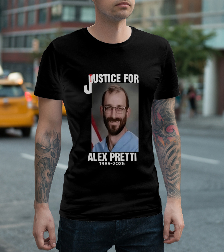 Justice For Alex Pretti 1989 2026 T-Shirt