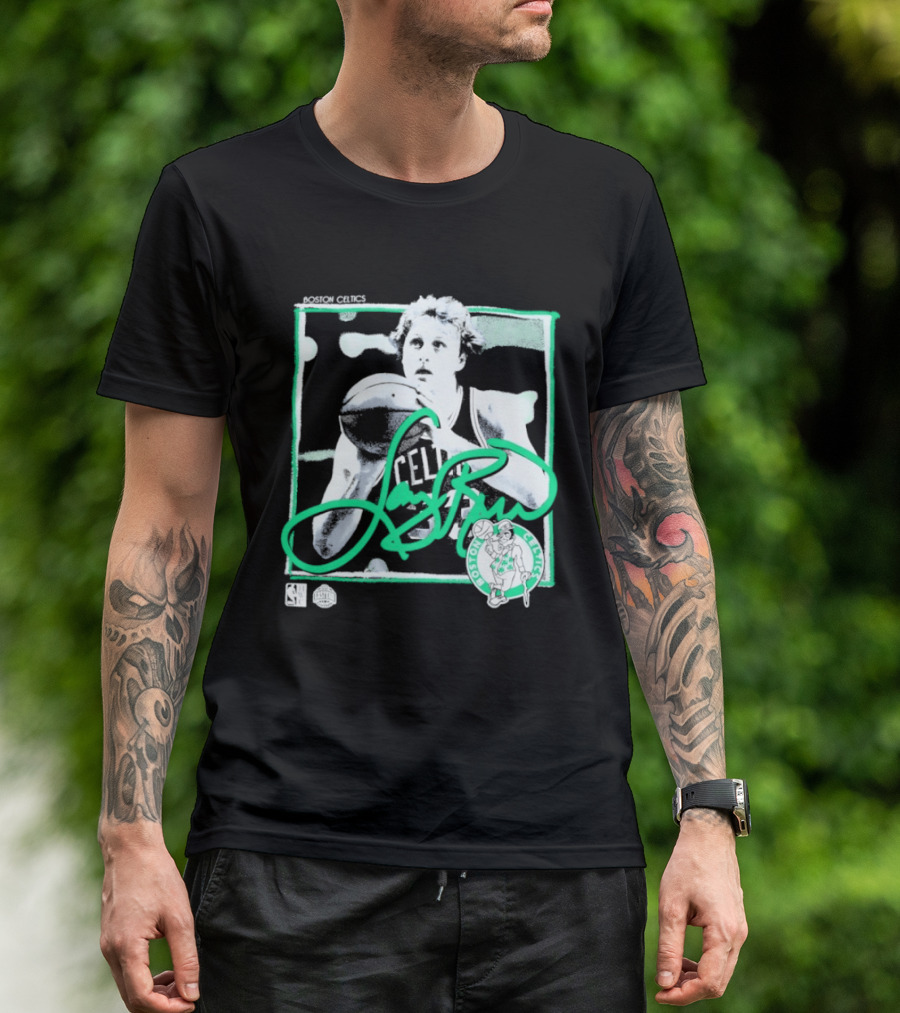 Larry Bird Boston Celtics NBA Legend T-Shirt