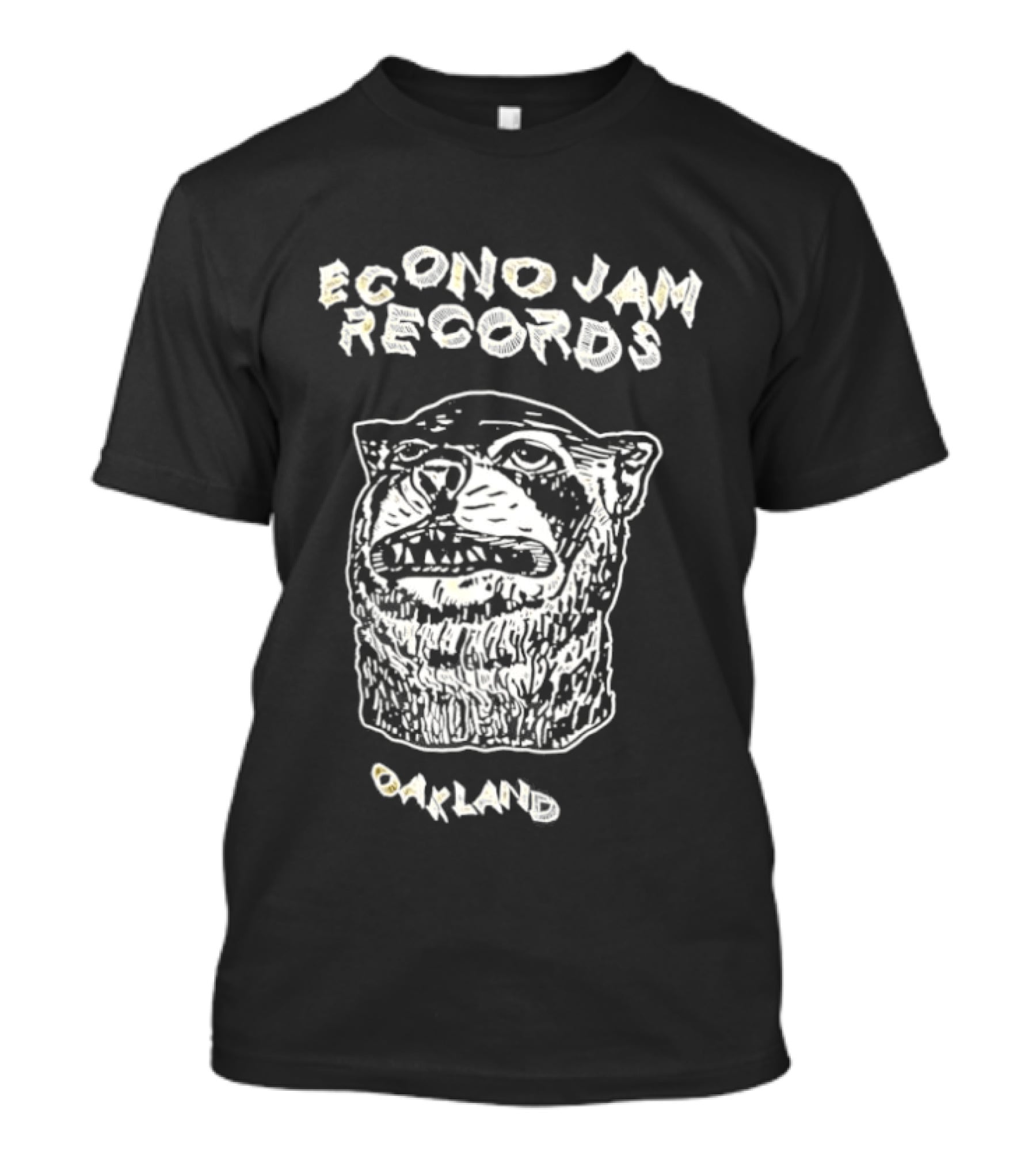 Econo Jam Records Oakland Bear Face T-Shirt