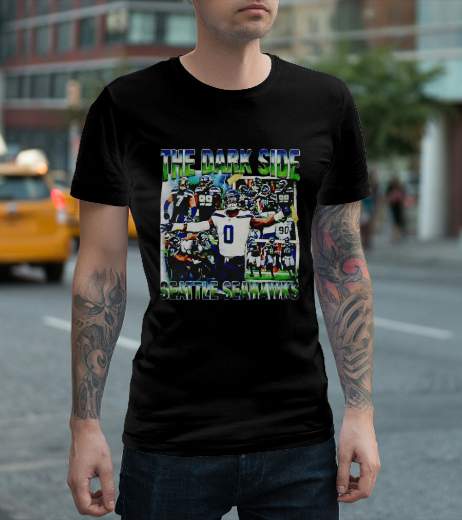 The Dark Side Seattle Seahawks Football Game Day Defense T-Shirt