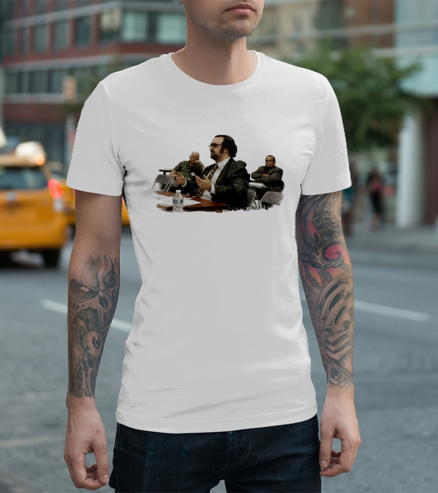 Look At My Lawyer Dawg Meme I'm Going To Jail Courtroom Scene T-Shirt