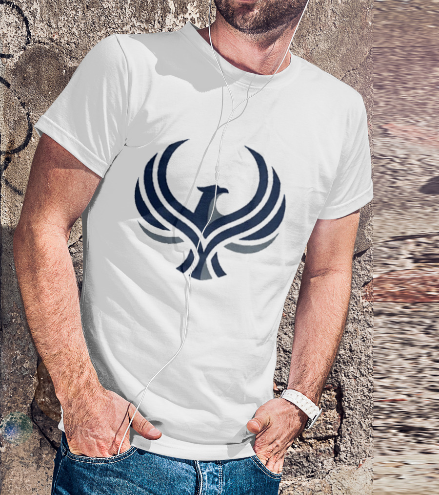 Minnesota Rebel Alliance Resistance Icon With Phoenix Bird T-Shirt