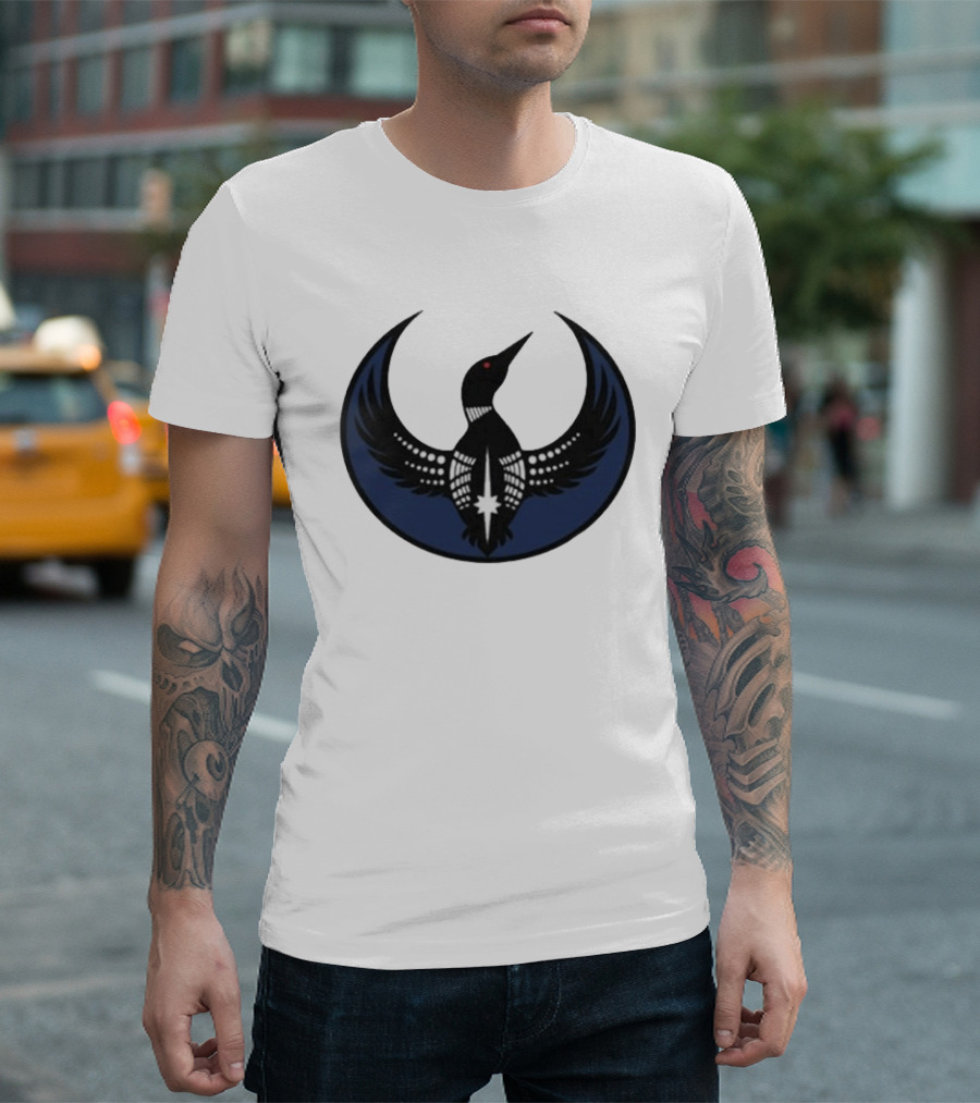 Minnesota Rebel Loon Starbird T-Shirt