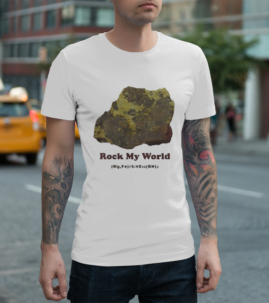 Rock My World MgFe Hydroxide Formula T-Shirt