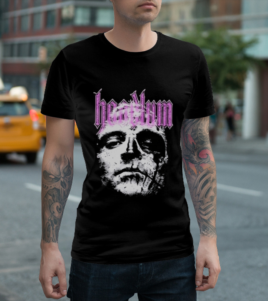 Hoodlum Gothic Style Rough Face T-Shirt