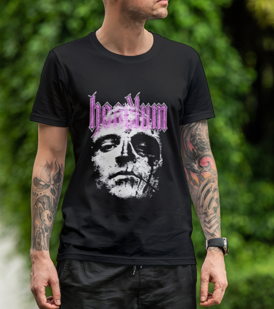 Hoodlum Gothic Style Rough Face T-Shirt