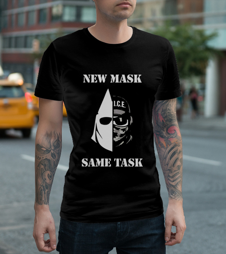 New Mask Same Task I.C.E. T-Shirt