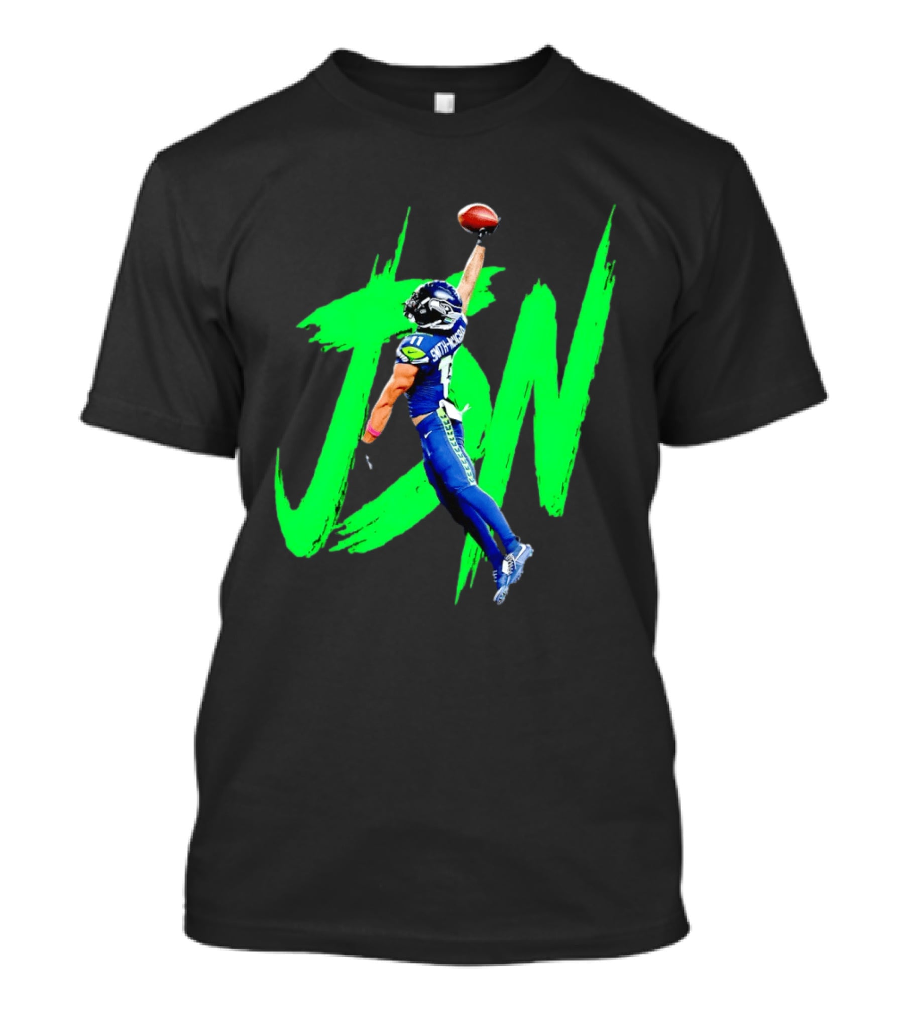 JSN Jaxon Smith Njigba Seattle Seahawks Football 2025 T-Shirt