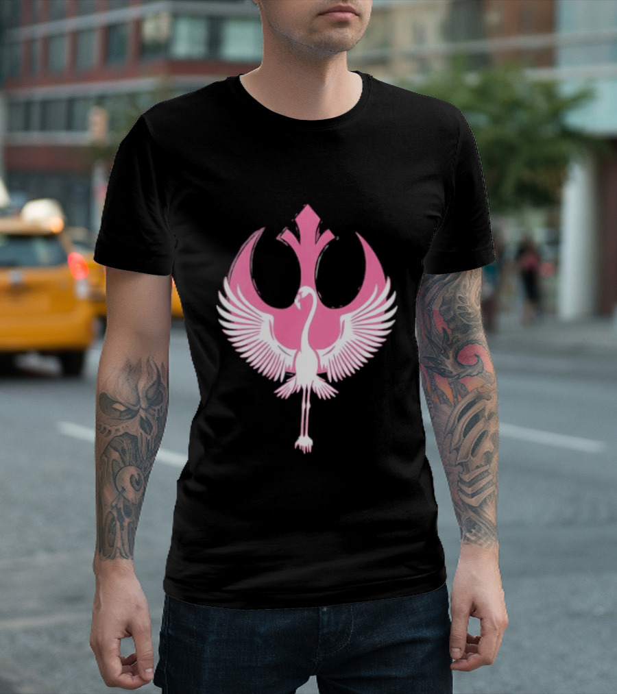 Star Wars Rebel Alliance Flamingo Pink Variant T-Shirt