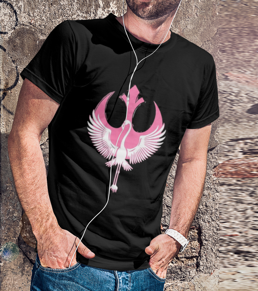 Star Wars Rebel Alliance Flamingo Pink Variant T-Shirt