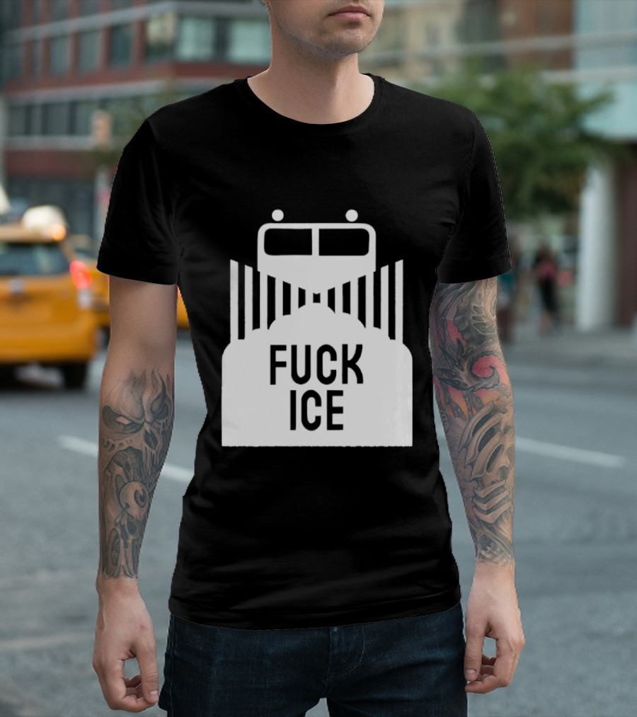 Fuck Ice Detention Abolition Protest Message T-Shirt