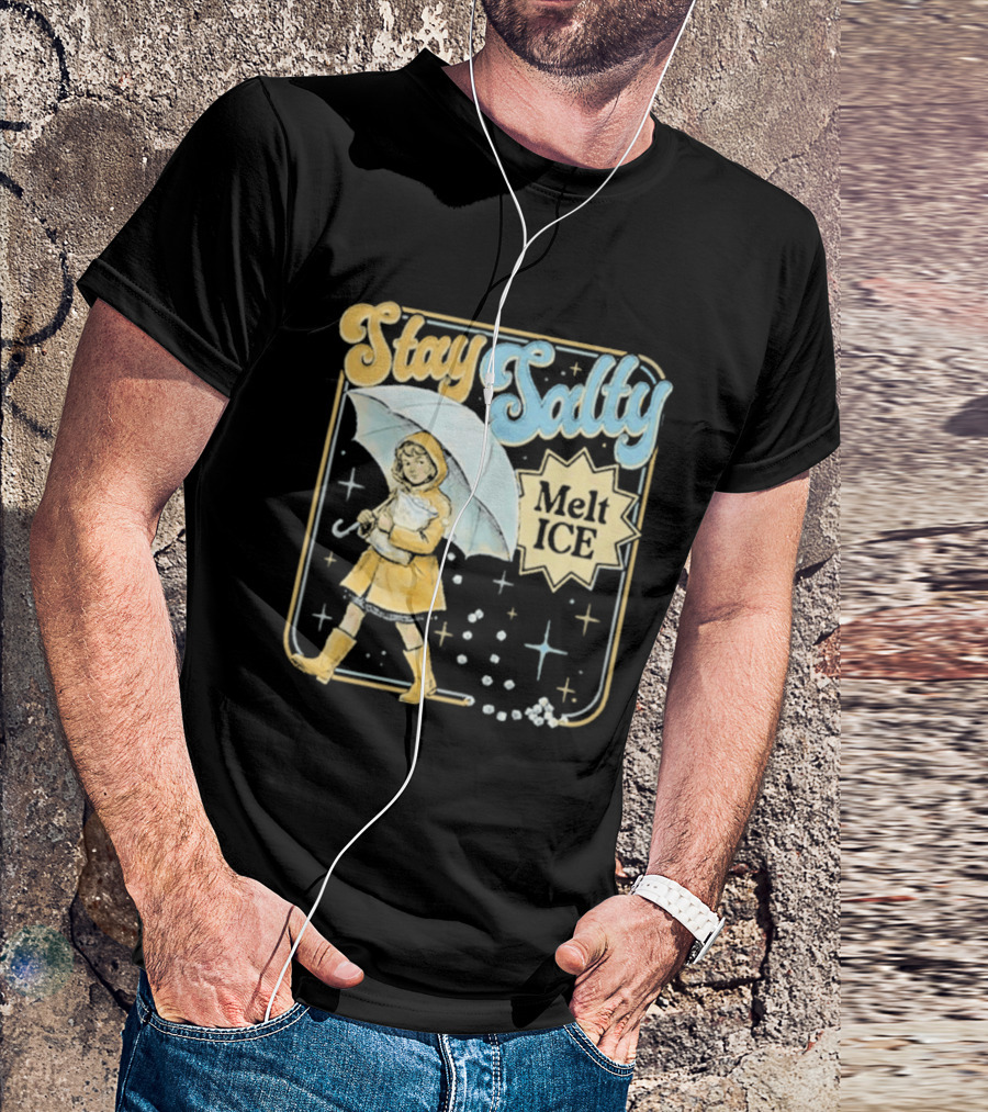 Stay Salty Melt ICE Umbrella Girl T-Shirt