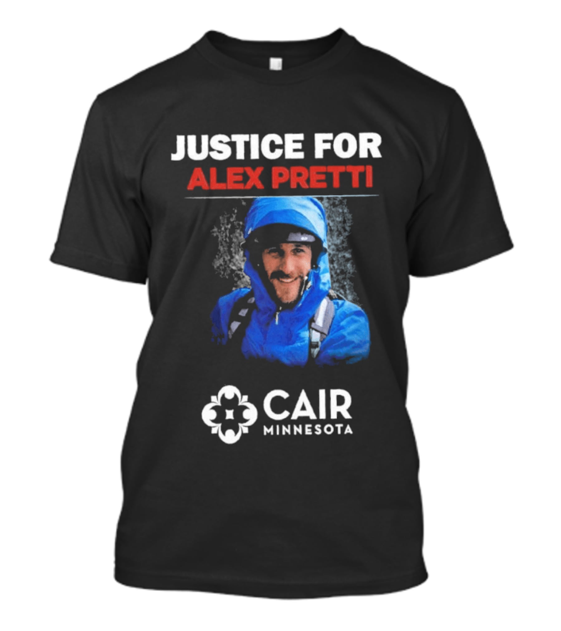 Justice For Alex Pretti CAIR Minnesota T-Shirt