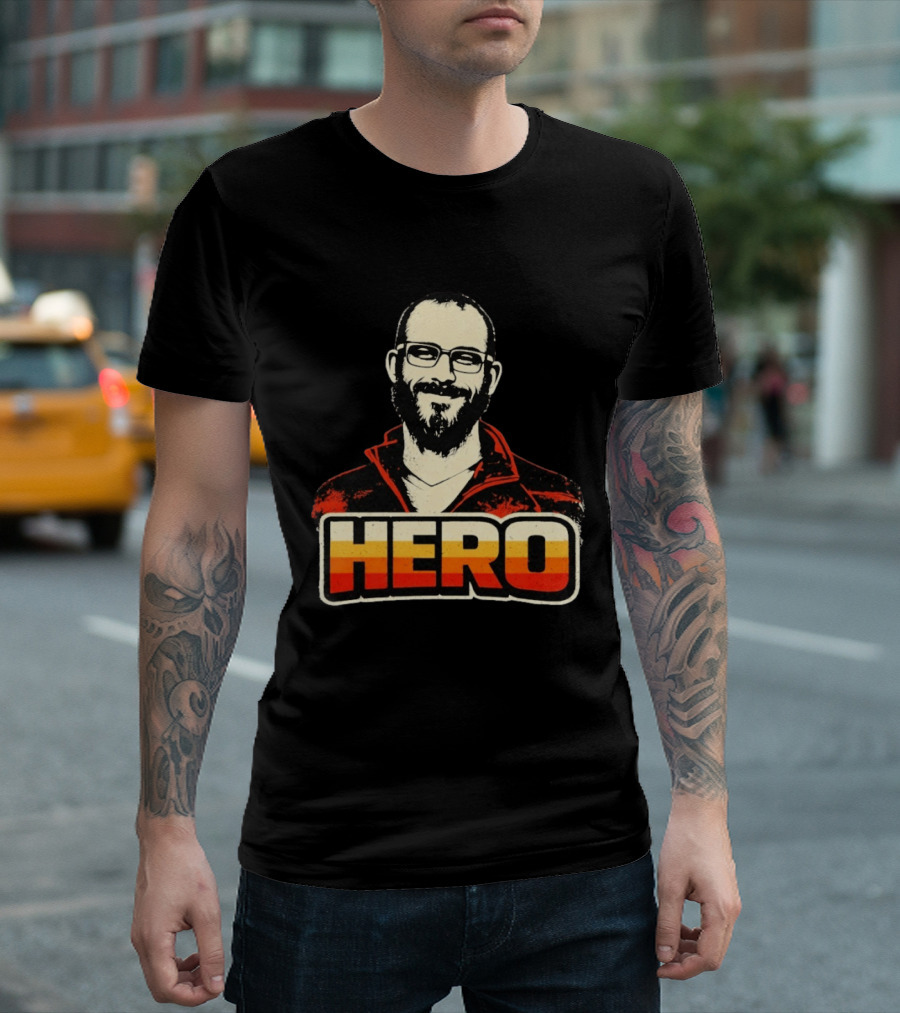 Hero Alex Pretti Minneapolis 2026 ICE Shooting Protest Hero T-Shirt