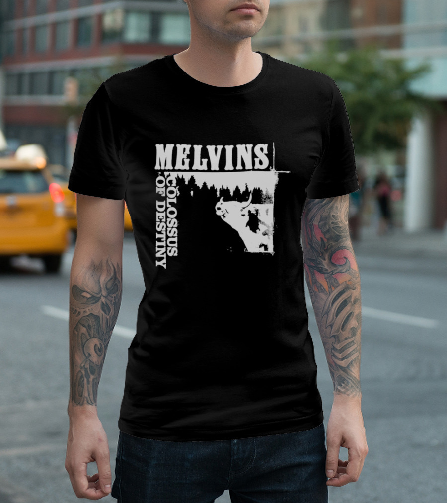 Melvins Colossus Of Destiny Iconic Merchandising Fan Favorite T-Shirt