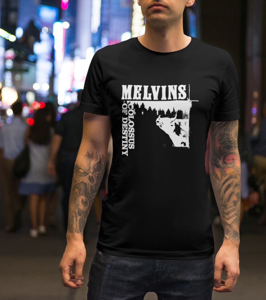 Melvins Colossus Of Destiny Iconic Merchandising Fan Favorite T-Shirt