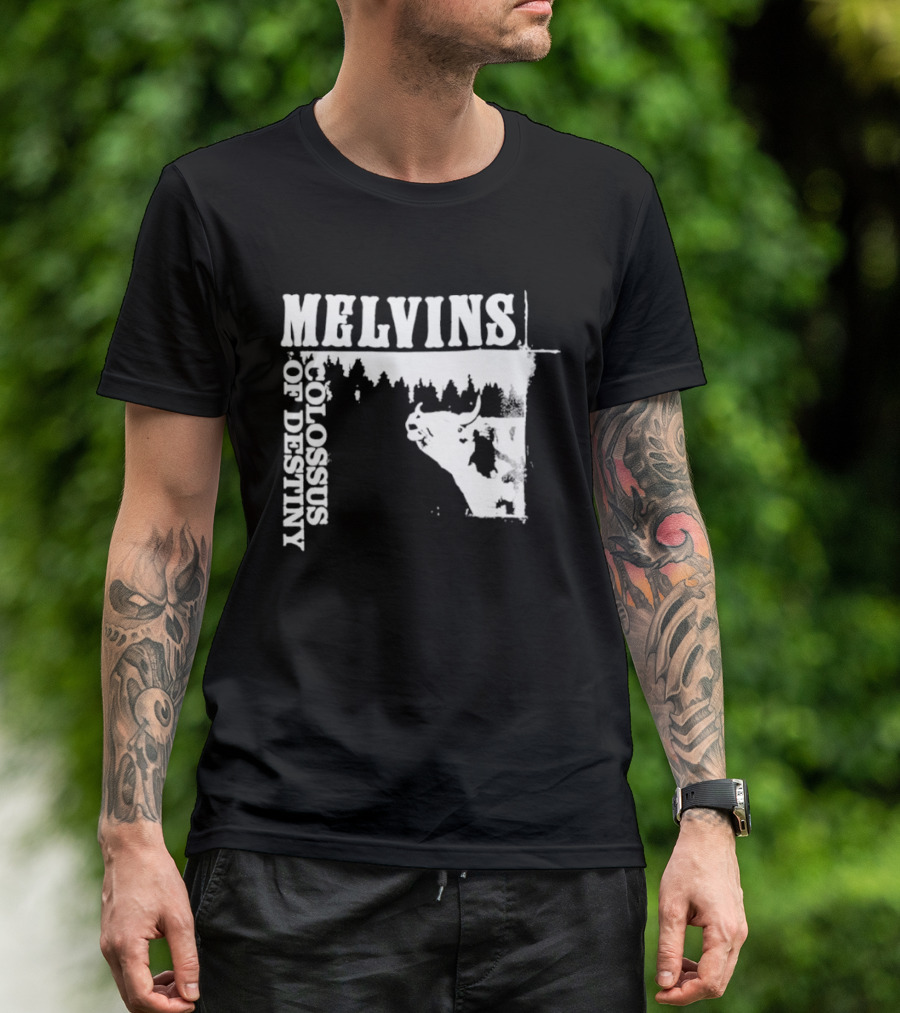 Melvins Colossus Of Destiny Iconic Merchandising Fan Favorite T-Shirt